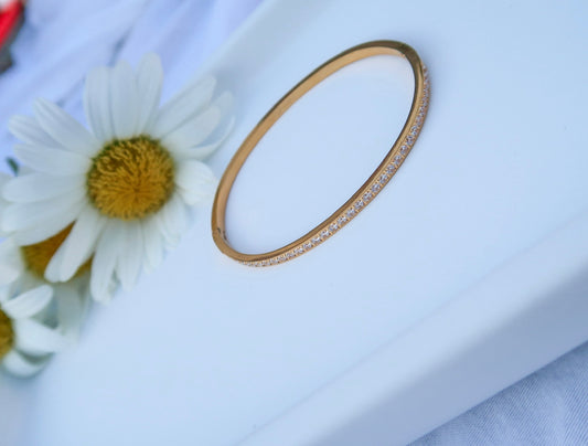 Gold Dainty Diamond Bracelet