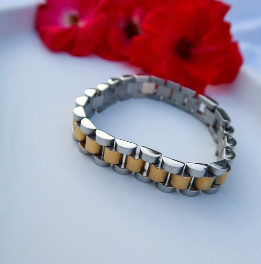 Two Tone Watch Band